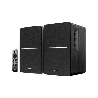 Edifier R1280DBs Powerful Bookshelf Speakers +SUB out black
