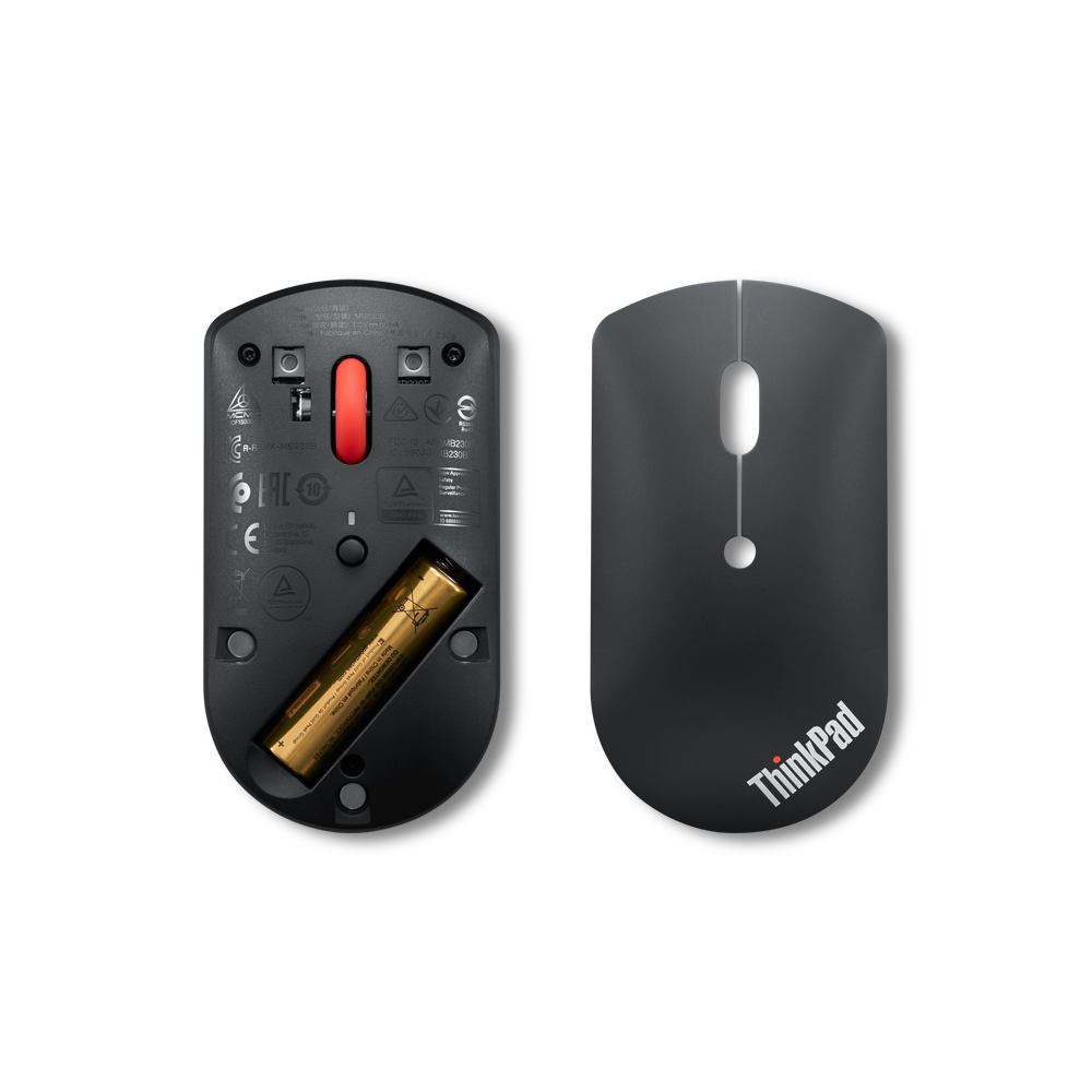 LENOVO ThinkPad Bluetooth Silent Mouse - Black
